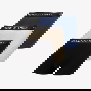Boxare Polo by Ralph Lauren Ralph Lauren Stretch Cotton Trunk 3-Pack Flerfärgad | 714830299177, 0