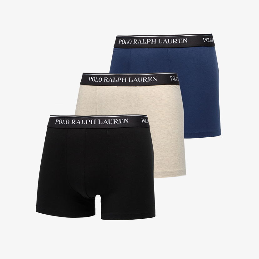 Boxare Polo by Ralph Lauren Ralph Lauren Stretch Cotton Trunk 3-Pack Flerfärgad | 714830299177