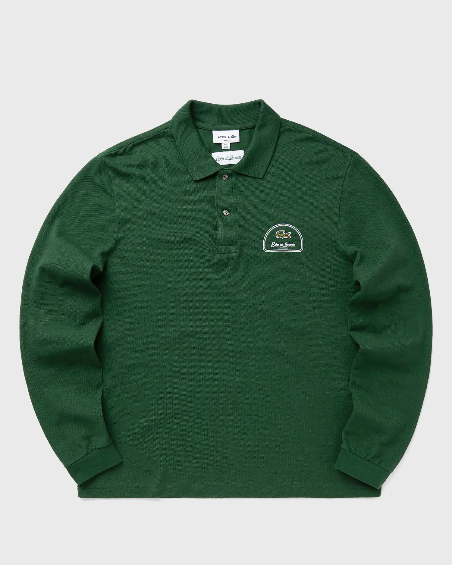 Polotröja Lacoste BSTN Polo Shirt Long Sleeve Grön | L1312-132-BSTN, 0