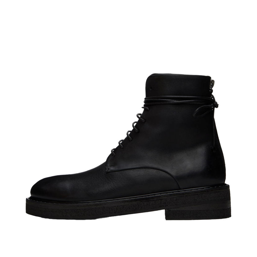 Sneakers och skor Marsèll Leather Boots With Wrap-Around Lacing Svart | MM2961 147666