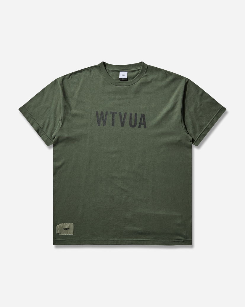 T-shirt WTAPS TSSC WTVUA T-Shirt Grön | 251ATDT-STM04S OLIVEDRAB