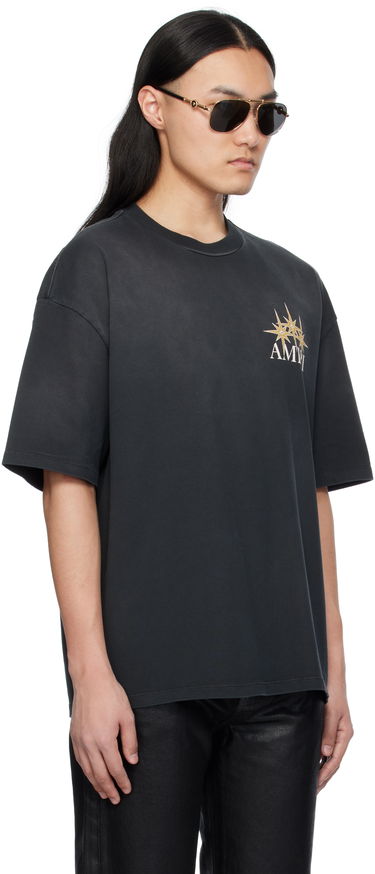 T-shirt AMIRI Amiri Starburst Oversized T-Shirt Svart | AMJYTE1179, 1