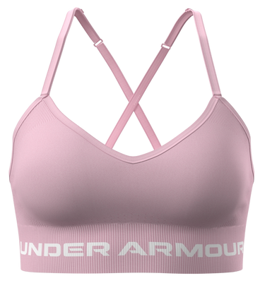 Behå Under Armour Vanish Seamless Low Sports Bra Rosa | 1384417-647, 0