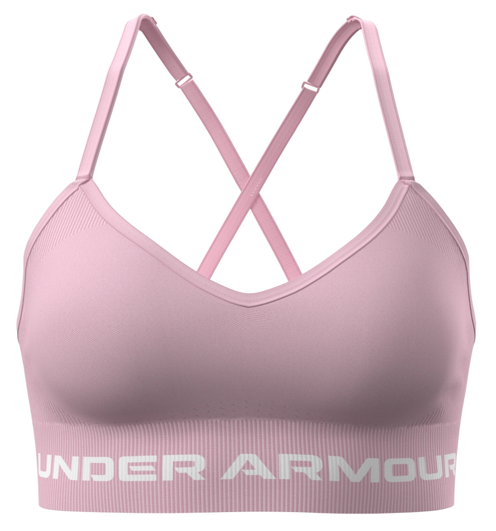 Behå Under Armour Vanish Seamless Low Sports Bra Rosa | 1384417-647, 0