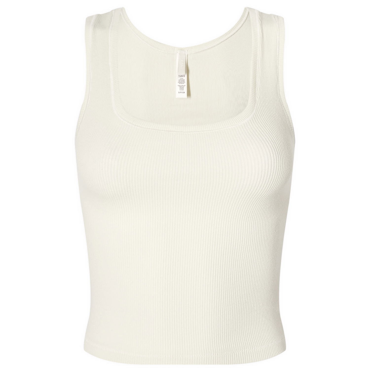 Linne SKIMS Rib Tank Vit | AP-TNK-0038-BN, 1