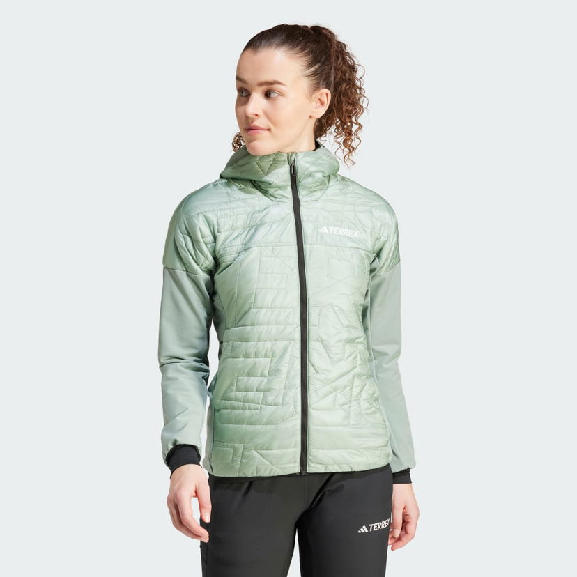 Pufferjacka adidas Performance Terrex Xperior Varilite Hybrid PrimaLoft Grön | IP1469