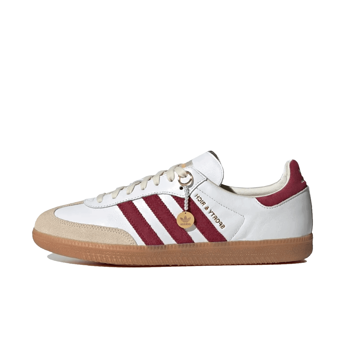 Sneakers och skor adidas Originals Sporty & Rich x Samba "White Burgundy" Bourgogne | IF5660, 0