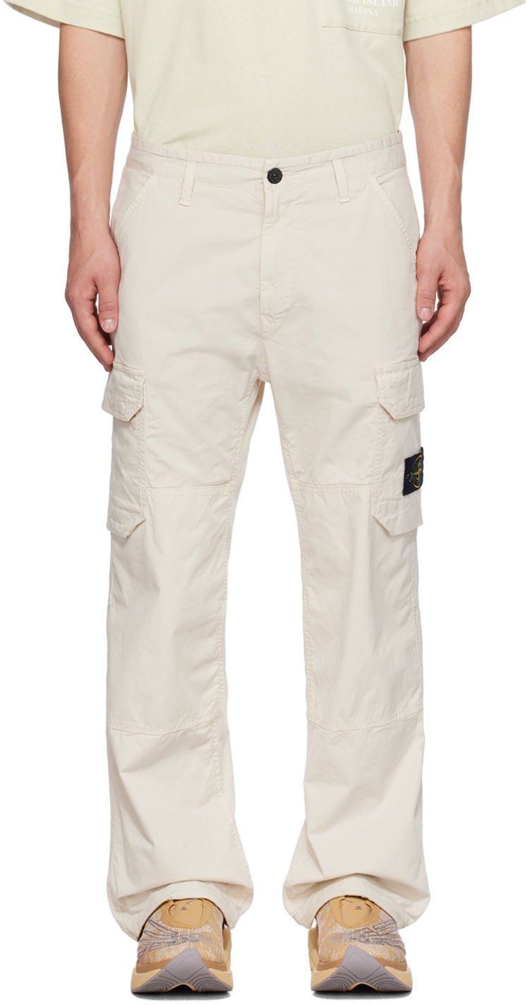 Cargo byxor Stone Island Off-White Comfort Vit | 791532110, 0