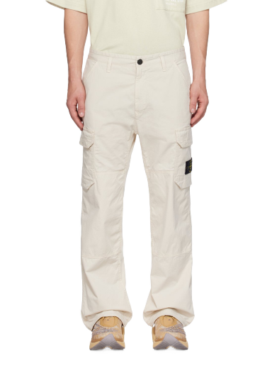 Cargo byxor Stone Island Off-White Comfort Vit | 791532110