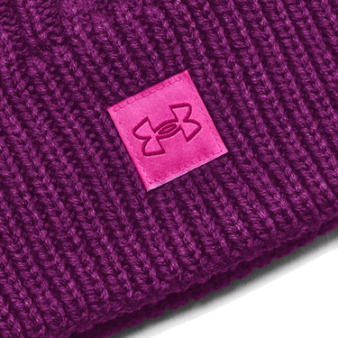 Mössa Under Armour Halftime Cable Knit Beanie Purpur | 1379995-573, 1
