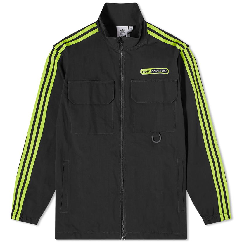 Vindjacka adidas Originals x Hoer Track Top, Size Large Svart | IN3110