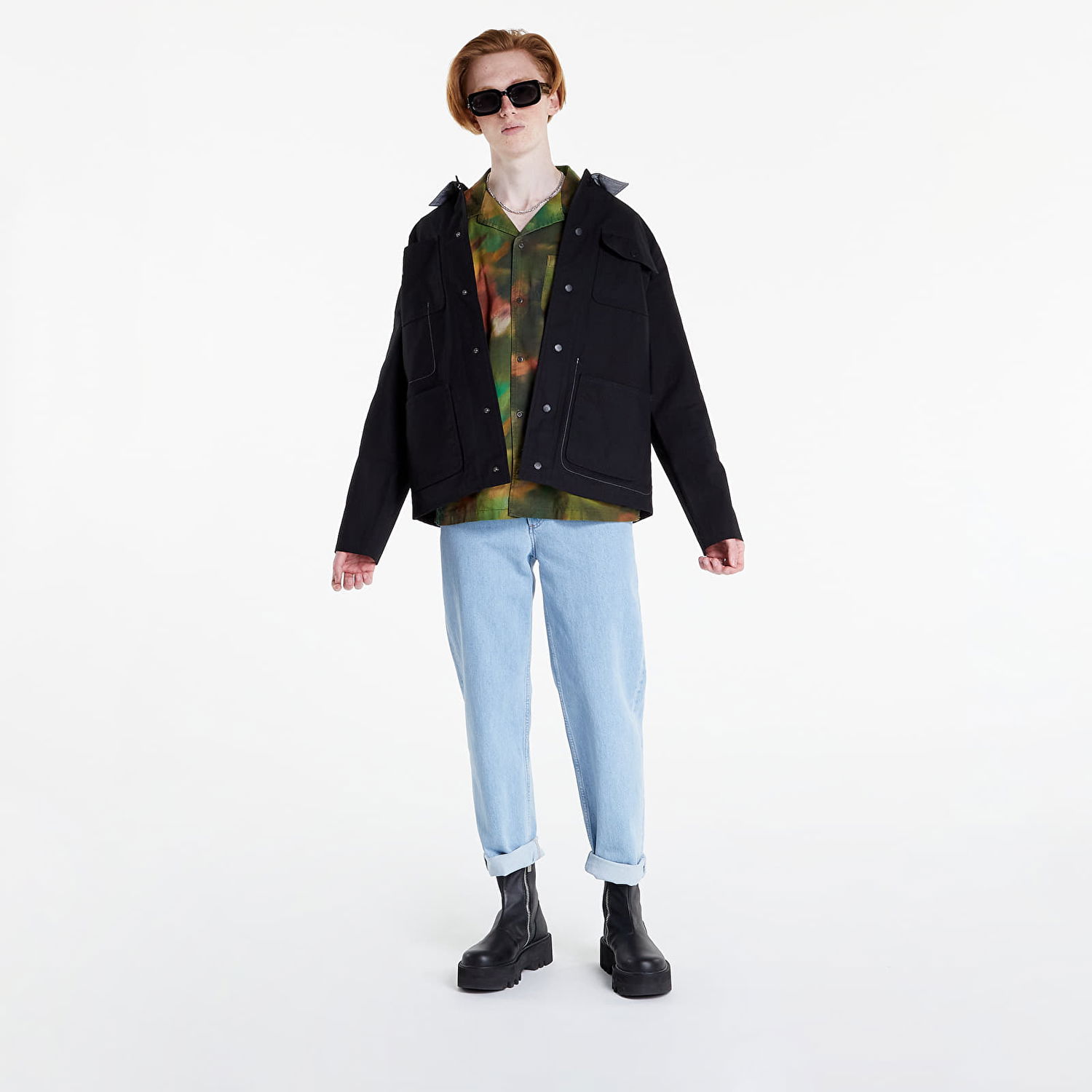 Jacka Vans Vault x Krink Drill Chore Coat Svart | VN0A5KFHBLK1, 0