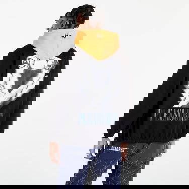 Jacka Pleasures Bended Coach Jacket Svart | P23SP005 BLACK, 2