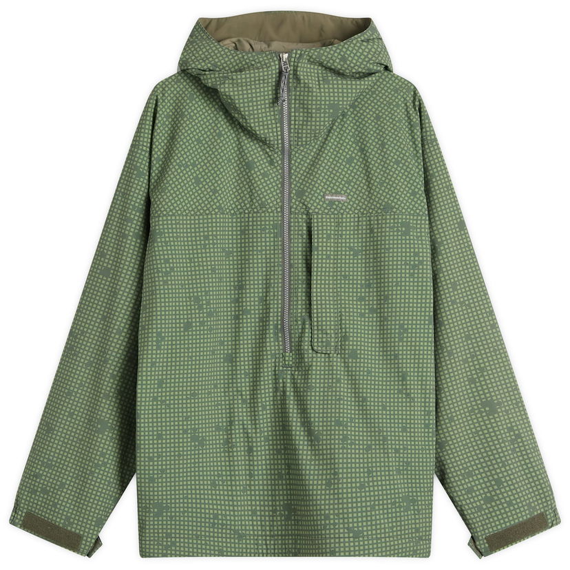 Vindjacka thisisneverthat thisisneverthat Nylon Anorak Parka Jacket Grön | TN251WOWLS02-CAM