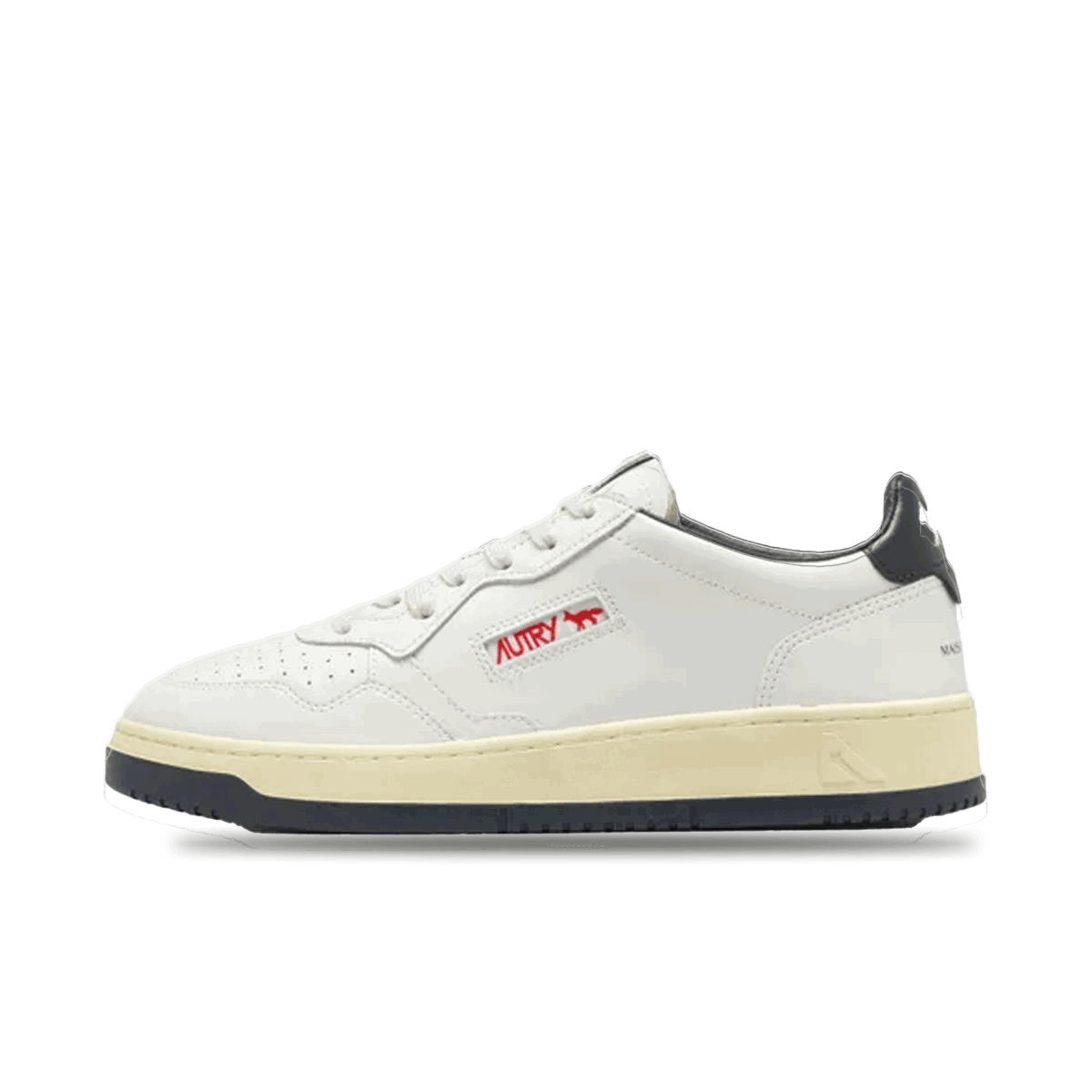 Sneakers och skor Autry Maison kitsune x Medalist Low 'White & Red' Vit | AULMMK02, 0
