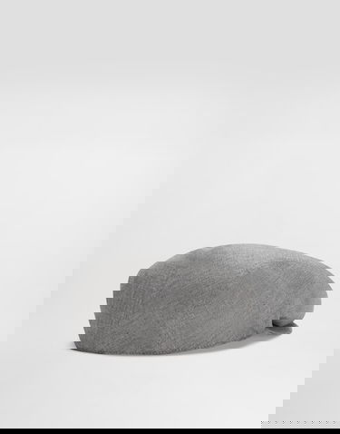 Keps Dolce & Gabbana Dolce & Gabbana Washed Linen Canvas Flat Cap Grå | GH587AFU4MFS8290, 1
