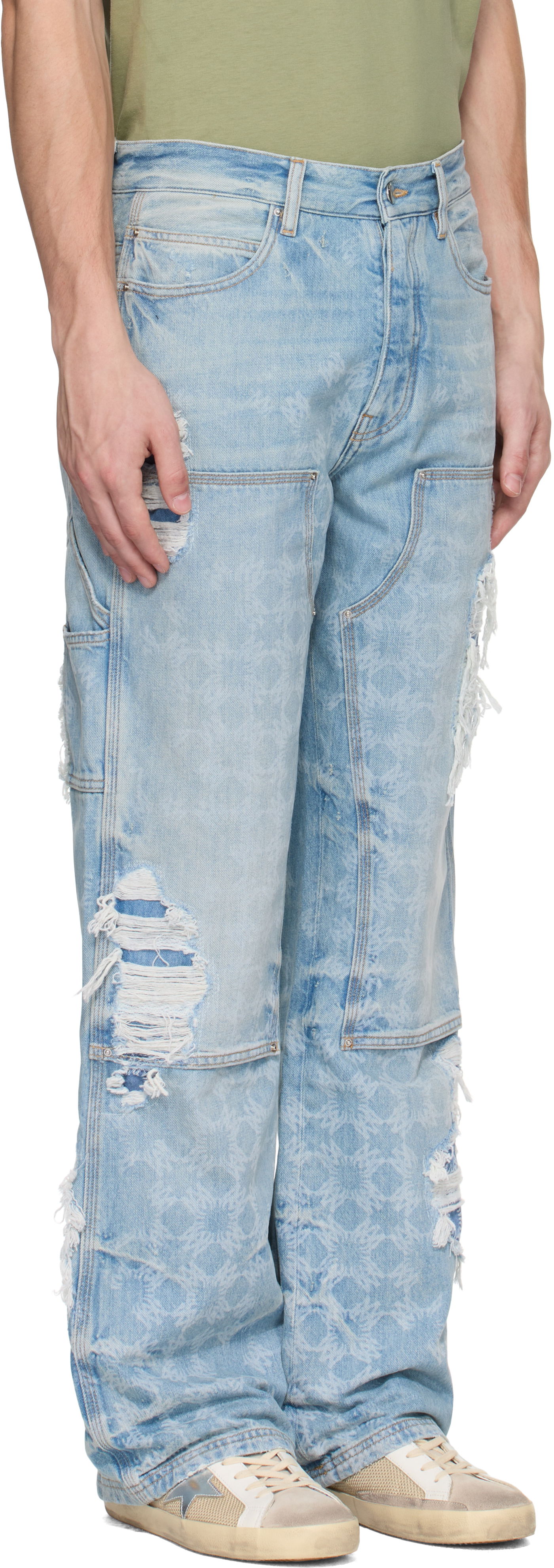 Jeans AMIRI AMIRI Repair Carpenter Jeans Blå | AMDNGH1094, 1