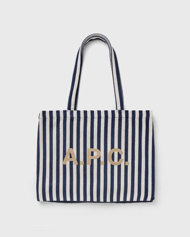 Tygpåse A.P.C. TOTE LAURE Mörkblå | 3613060833845, 0