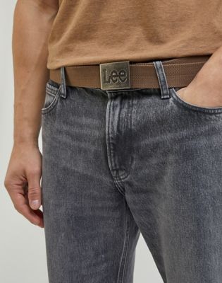 Bälten Lee Webbing Belt "Truffle" Brun | 112342471:95, 1