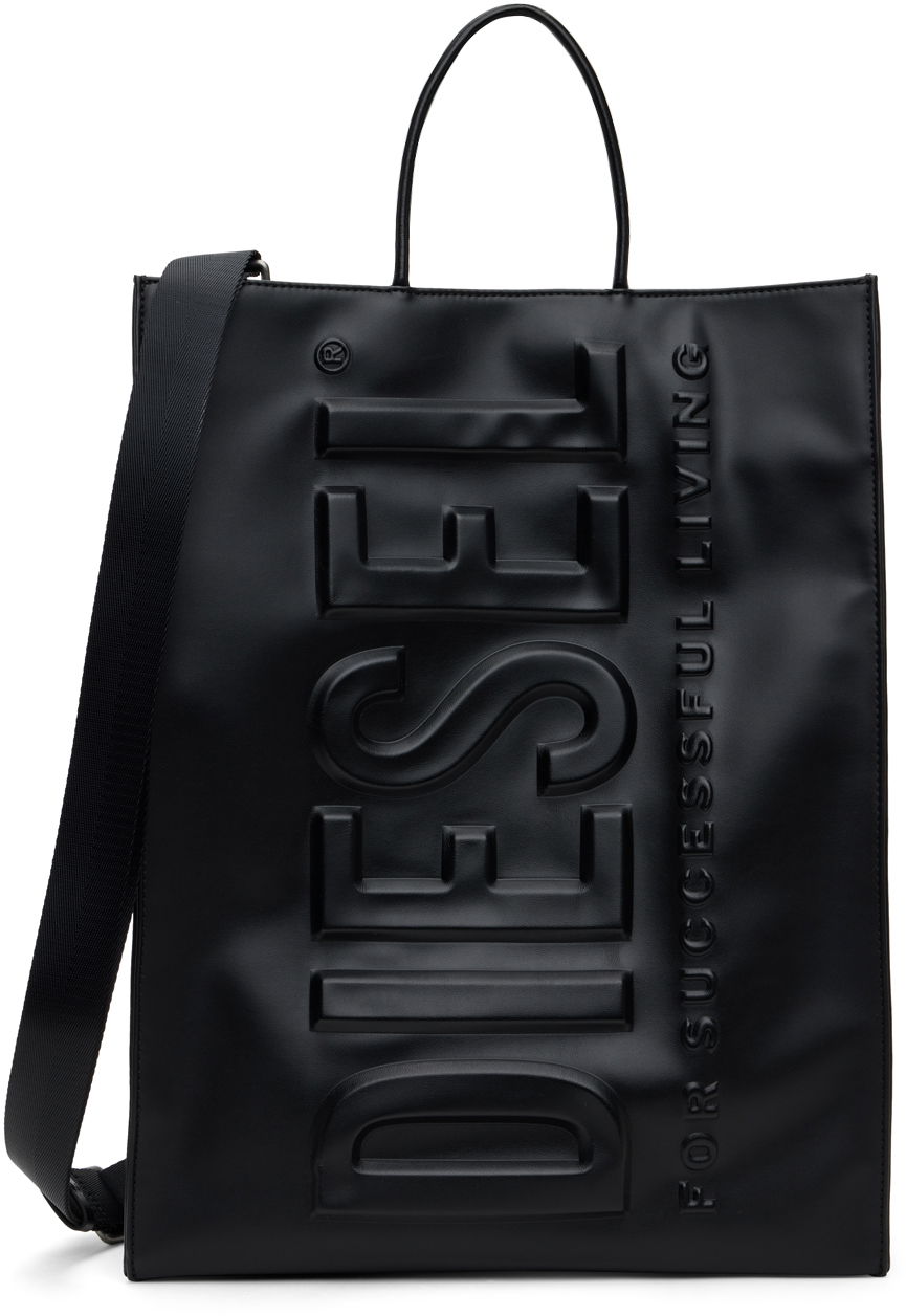 Tygpåse Diesel Large DSL 3D Tote Svart | X09927-P5184-T8013, 0