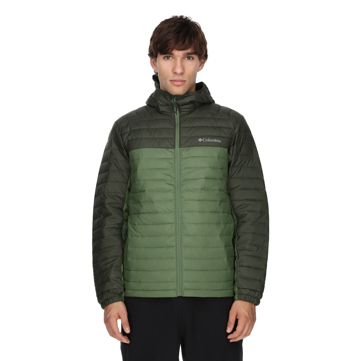 Pufferjacka Columbia Silver Falls™ II Hooded Puffer Jacket Grön | 2098721352, 0