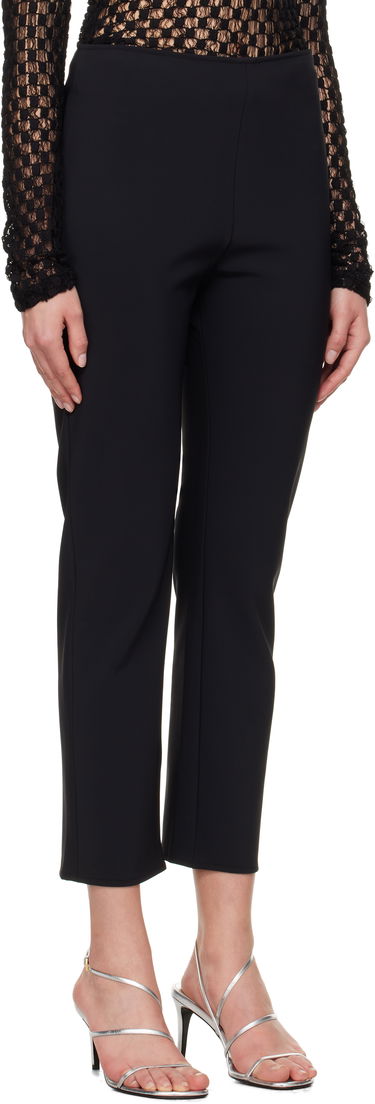 Byxor Róhe Róhe Cigarette Scuba Trousers Svart | 414-30-166, 1