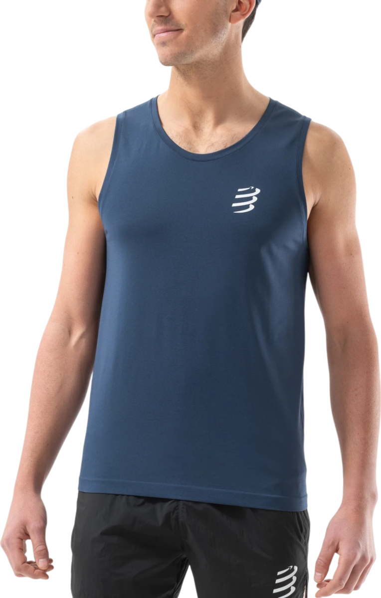 Linne Compressport Performance Singlet Blå | atsm7435-atsm7435055