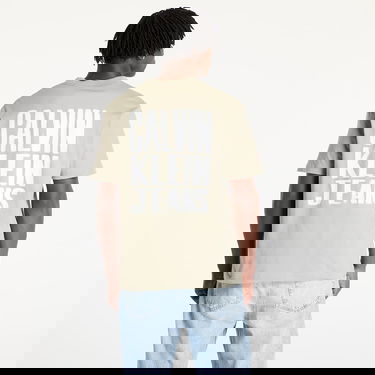 T-shirt CALVIN KLEIN Calvin Klein Jeans Painted T-Shirt Beige | J30J327523 PCZ, 2