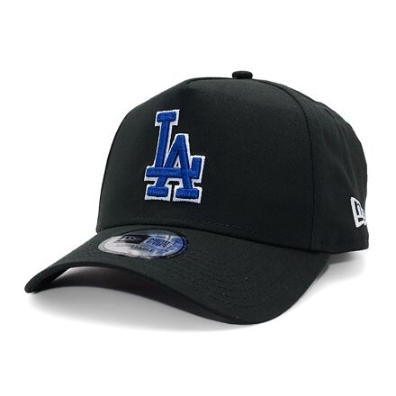 Keps New Era LA Dodgers 9FORTY A-Frame Baseball Cap One Size Svart | 60595234