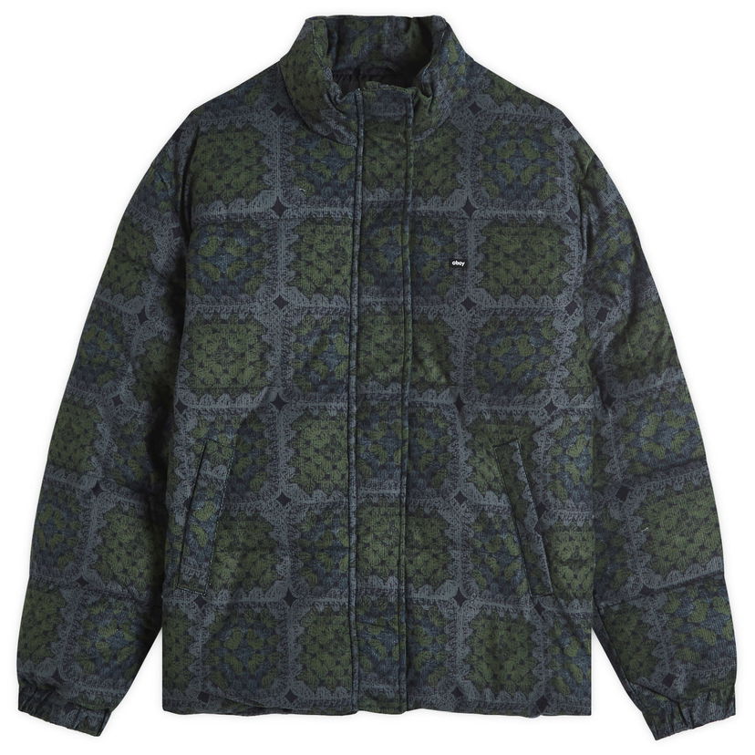 Pufferjacka OBEY Women's Tappi Puffer Jacket Grön | 221800422