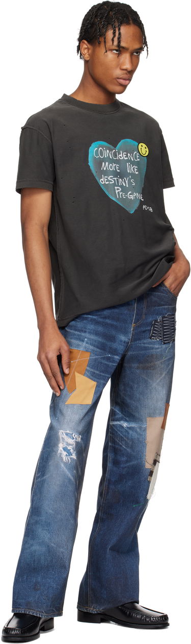 T-shirt Andersson Bell Andersson Bell Heart Message T-Shirt Svart | atb1251u, 3