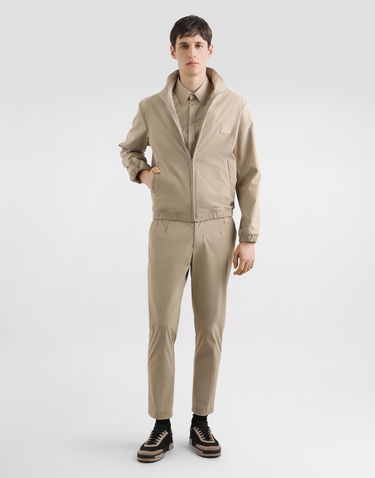 Jacka Dolce & Gabbana Dolce & Gabbana Men's Canvas Jacket Beige | G9BSKTFUUDDM2827, 3