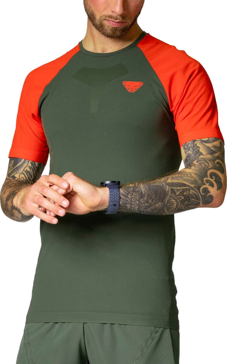 T-shirt Dynafit Ultra 3 S-Tech Short Sleeve Tee Grön | 08-0000071426-5561, 0