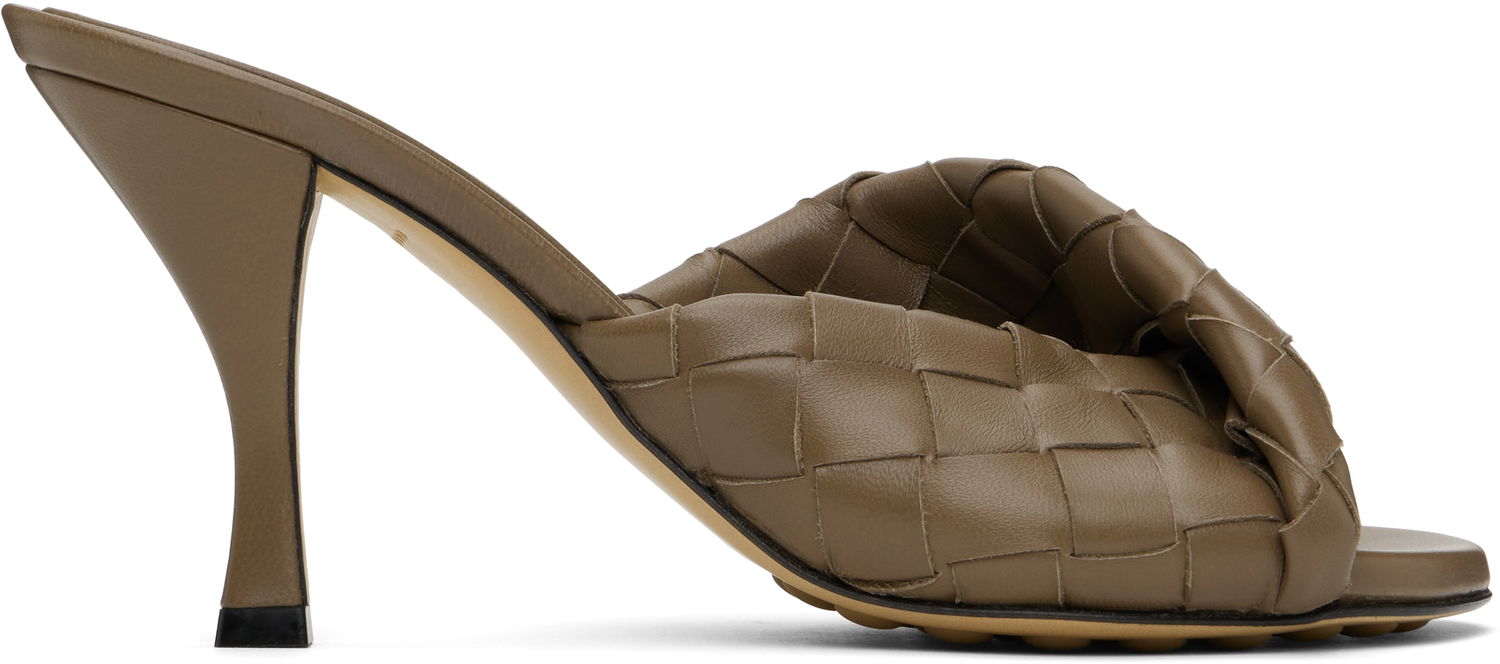 Tillbehör Bottega Veneta Bottega Veneta Blink Heeled Sandals Brun | 796455 V2ED0, 0