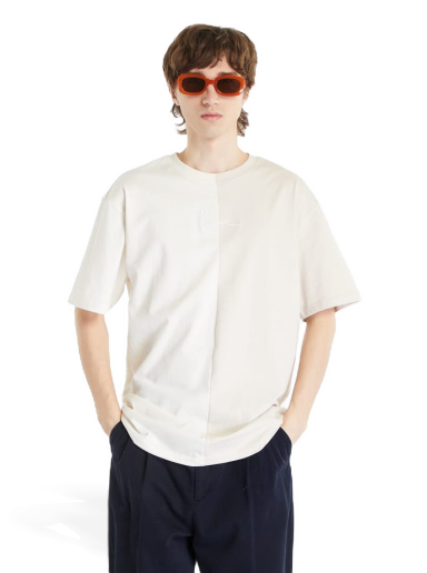 T-shirt Karl Kani Small Signature Split Tee Vit | 6037488