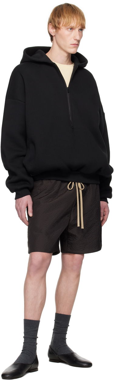 Sweatshirt Fear of God Fear of God Eternal Half Zip Hoodie Svart | FGE250-51311FLC, 3