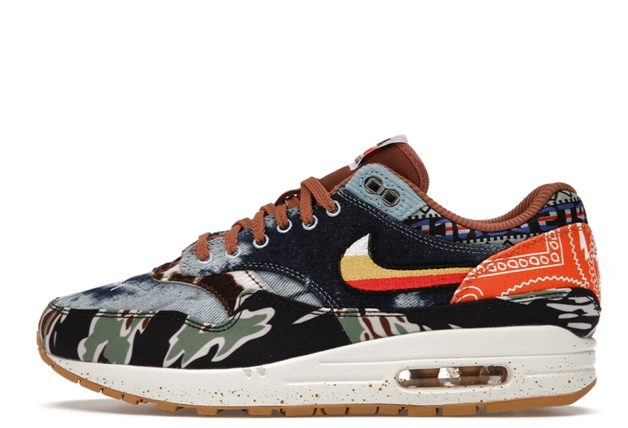 Sneakers och skor Nike Concepts x Air Max 1 "Tiger Camo" Flerfärgad | DN1803-900, 1