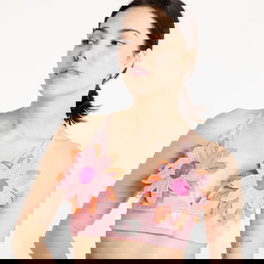 Behå adidas Originals adidas Originals Summer Glow Bra Rosa | KC0761, 1