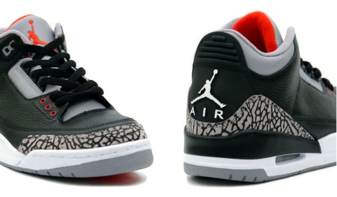 Sneakers och skor Jordan Air Jordan 3 Retro "Cement" 2011 Svart | 136064 010, 1