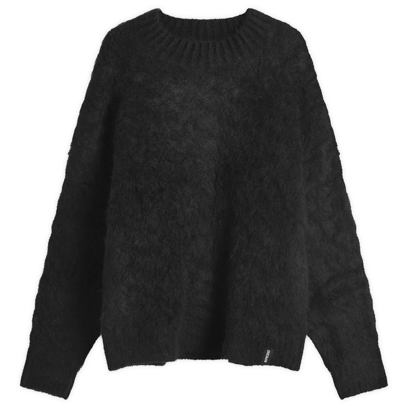 Sweater Represent Clo Alpaca Cable Knit Sweater Svart | MLM3064-001
