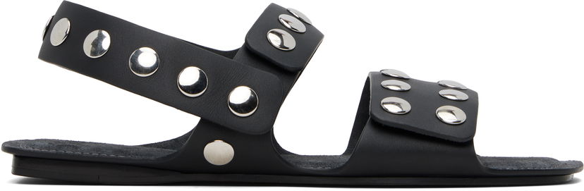 Smycke Khaite Khaite Boden Studded Leather Sandals Svart | F3086-930