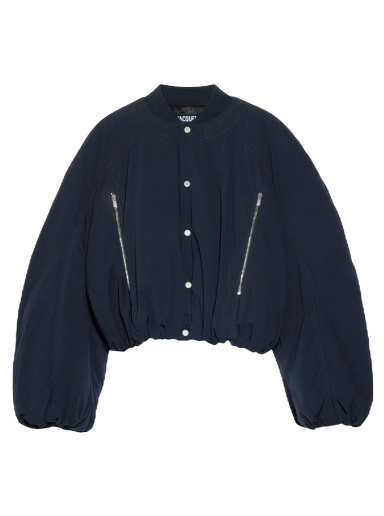 Bomberjacka Jacquemus Le Bomber Croissant Mörkblå | 236BL044-1320-390