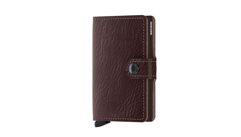 Plånbok Secrid Secrid Miniwallet Espresso-Brown Bourgogne | MVg-Espresso-Brown