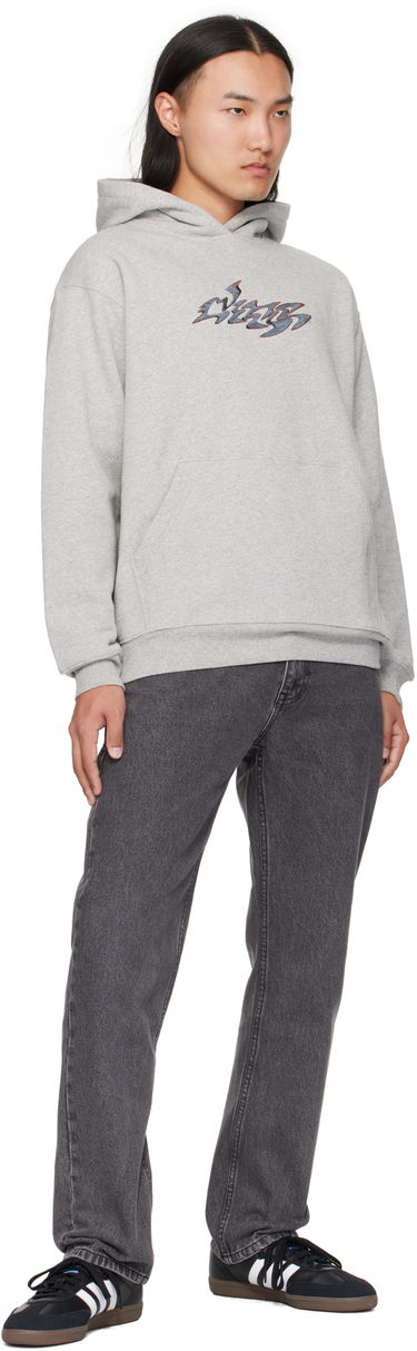 Sweatshirt Dime Dime Disco Hoodie Grå | DIMEFA2554GRY, 3