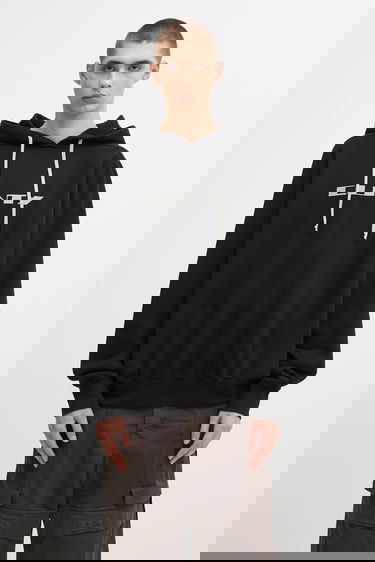 Sweatshirt Rick Owens Rick Owens DRKSHDW Oversized Hoodie Svart | DU02E7262.FEP2P, 0