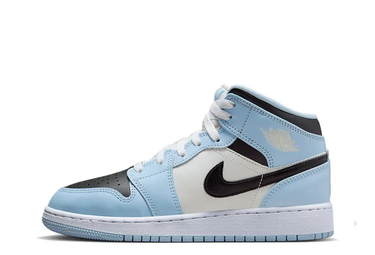 Sneakers och skor Jordan Air 1 Mid "Ice Blue" GS Blå | 555112-401, 3