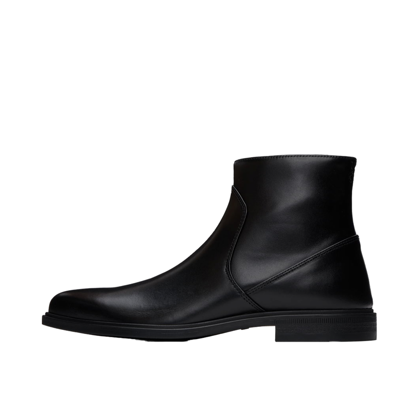 Sneakers och skor BOSS Leather Chelsea Boots Svart | 50528808