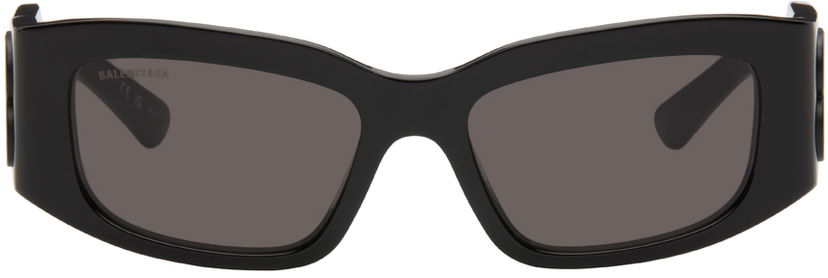 Solglasögon Balenciaga Black Bossy Sunglasses Svart | BB0360S-001