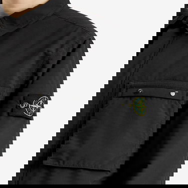 Skjorta Stone Island Soft Shell-R Primaloft Jacket, Size Large Svart | K1S154100011-V0029, 5