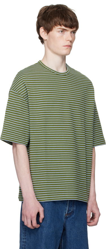 T-shirt A.P.C. A.P.C. Bahia Striped T-Shirt Grön | COHJD-H26231, 1